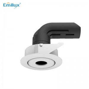 ES1032 9W Mini trimless led recessed lights with glass ball cutsize 45mm ತಯಾರಕ
