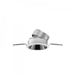 ES4035 7W adjustable recessed led lighting Pro hotel spotlight with cutout 75mm