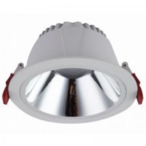 چراغ نقطه ای ضد آب Ip65 10W 3000K با سایز برش زاویه تابش 95 میلی متری 38/60 درجه چراغ های نقطه ای ضد تابش نور CRI90/95 فیکسچر لامپ Spotlight