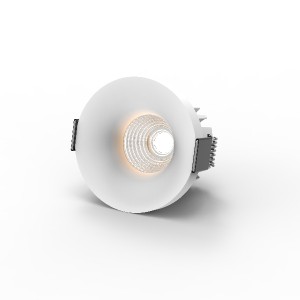 ES3020 눈부심 방지 LED 통 천장 매입형 클래식 스팟 조명 컷 크기 68-75mm 6W/8W