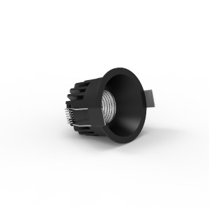 ES3024 antyodblaskowe lampy sufitowe LED wpuszczane klasyczne lampy punktowe o rozmiarze przycięcia 68-75 mm 8 W