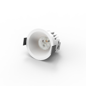 ES3024 antireflex led infälld belysning infälld klassisk spotlampa med skärstorlek 68-75mm 12W