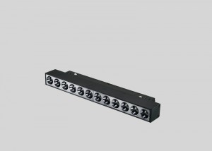 12W dimmable Folding grille magnetic led track lighting high CRI matt white