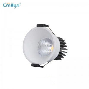 ES5002 12W dimmable led spot light with cutsize 75mm CCT tunable Ra95/97 هوٽل لاءِ