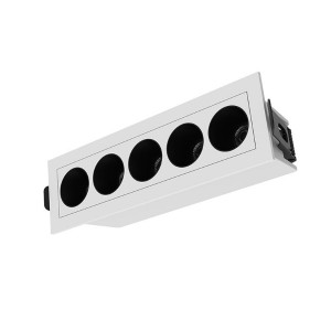 EL1005 5*2W led recessed lighting linear spot light for office with Ra97 supplier