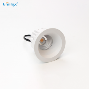ES3030 12w classic series antiglare recessed led lighting with cut size 80-85mm SDCM