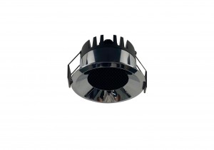 5W LED โคมสปอตไลท์แบบฝังขนาด 55 มม. ป้องกันแสงสะท้อน shopmall ไฟมุมลำแสง 15 ° 24 ° 36 ° 60 ° CRI 90/95 สปอตไลท์หรี่แสงได้