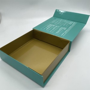 Custom paper food packaging gift box with magnets