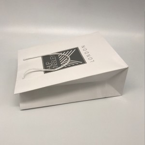Bossa de regal de paper ecològic impresa personalitzada