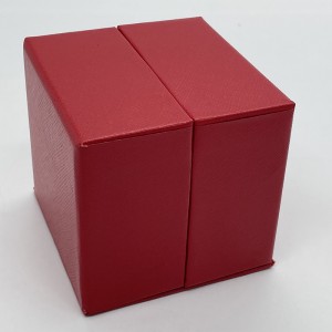 반지용 리본 밴드가 있는 독특한 디자인의 보석 선물 상자 인기 상품