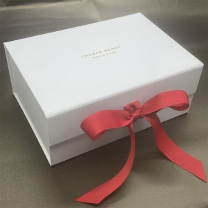 customized paper Folding gift packaging box