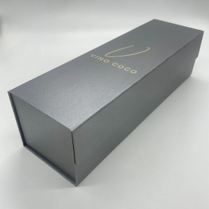 Manufacturer’s price Luxury Folding wine packaging gift box