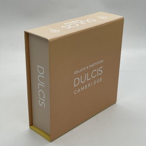 Луксузна кутија за пакување десерти со разделник за хартија