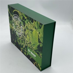Charta Cardboard Gift Box Cum spuma Insert et Magnets Propinquus