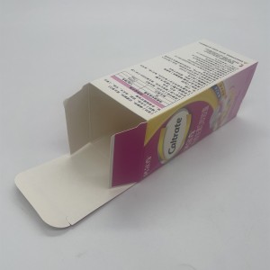 Cheap price paper card carton box with customized design