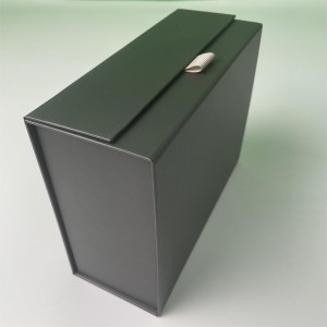 caja de embalaje de regalo plegable de lujo de dimensión personalizada