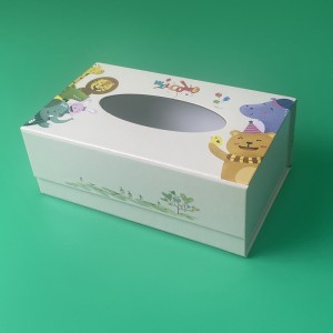 Recycled tissue papier ferpakking doaze