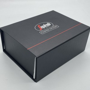 Фабрична цена Черни опаковки за кафе Опаковъчна кутия с магнитно затваряне