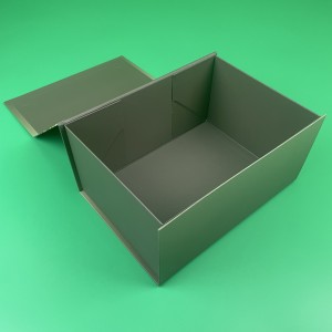 Recycled customized folding gift box para sa cosmetic packaging
