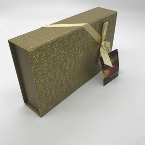Boîte en papier recyclé pour emballage de chocolat