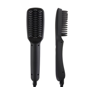 China Cheap price hair dryer round brush combo - Hair Comb Straightener Hair Straightener Electric Brush   – Enimei