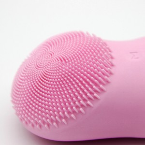 sonic electric silicone facial cleansing brush massage brush