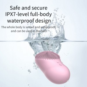 2019 wholesale price China Facial Cleansing Device Silicone Electric Cleanser Scrubber Face Exfoliator Brush