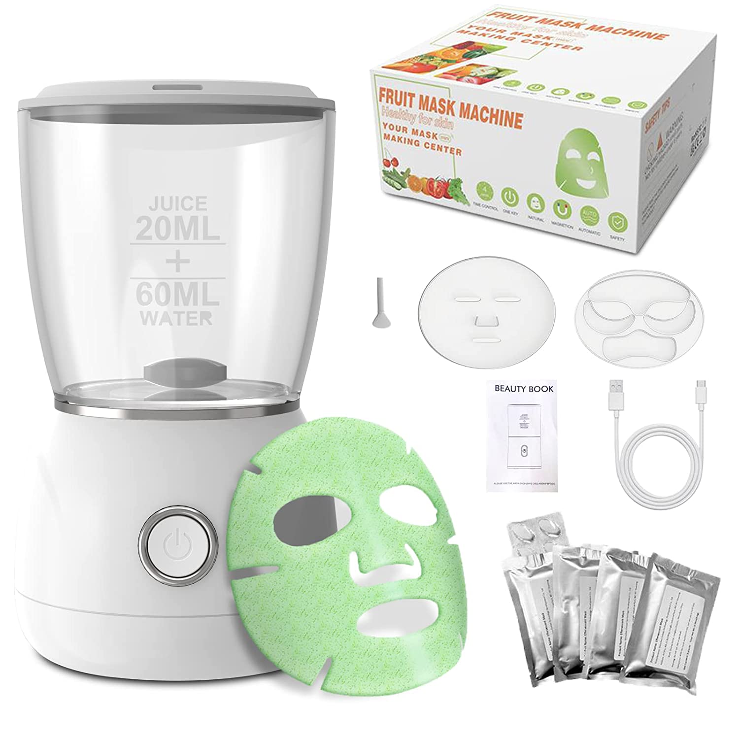 Wholesale Price Facial Skin Scrubber - DIY Fruit Vegetable Mask Maker Skincare Smart Beauty Facial Mask Maker   – Enimei