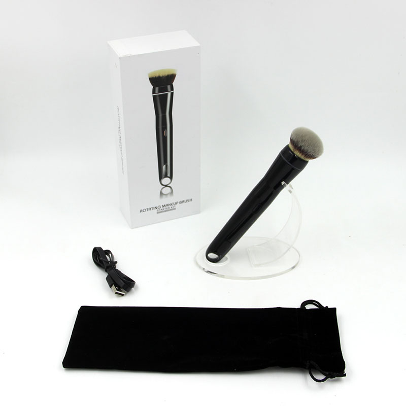 Factory Price bath brush online - Multifunctional Beauty Makeup Brush Smart 360 Rotatory USB Rechargeable Makeup Brush  – Enimei