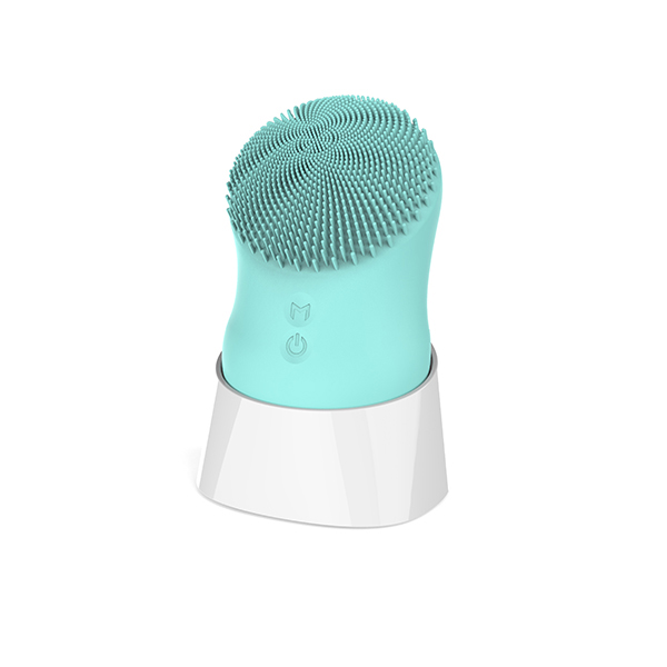 Good quality Facial Skin Lifting Tool -  Electric Silicone Waterproof USB Rechargeable Scrub Facial Cleansing Brush   – Enimei