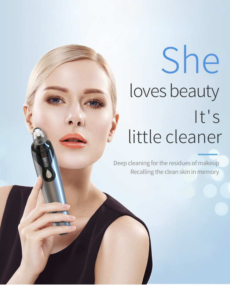 Wholesale Face Scrubber In Skin - Facial Pore Blackhead Remover Vacuum Facial Cleaner Blackhead Remover Tool  – Enimei