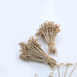 bamboo knotted picks for Art Craft & Holiday/Festive foods skewers sticks