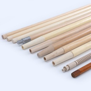A variety of wood tool handles