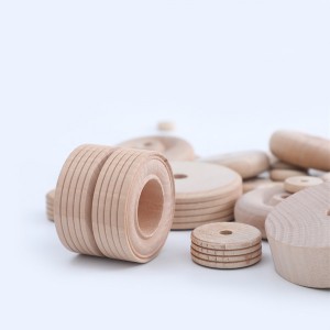 Wood Wheel For Toy Car, Truck, Tractor And Train