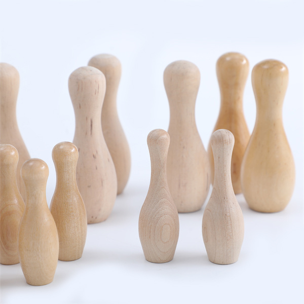 Factory Best Selling Wooden Toy - Wooden Bowling Pin customized various specifications of bowling set for desktop table  game  educational toys for Kids – Enpu