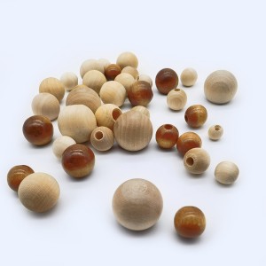 Wooden CAP Natural Unpolished Round Wood TOY For Crafting Decoration And DIY Handicrafts