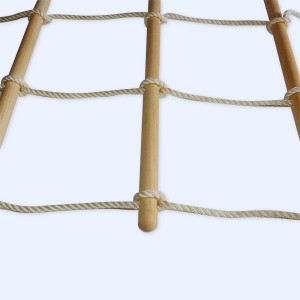 wooden rope ladder tree climbing ladders new style high quality