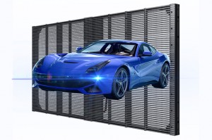 The Outdoor Transparent LED Display
