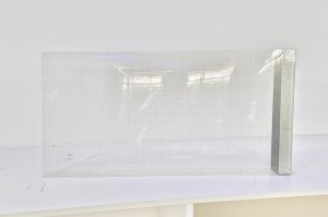 The adhesive glass LED Display/LED Film Display