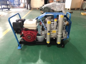 HYW-265 Gasoline Drive High Pressure Air Compressor use for Diving Breathing