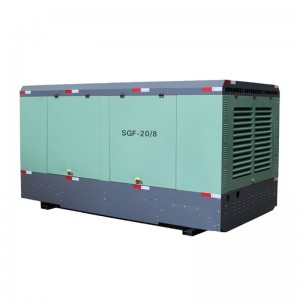 HOT SGF-35/30 energy-saving diesel screw air compressor for mining