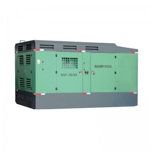 HOT SGF-35/30 energy-saving diesel screw air compressor for mining