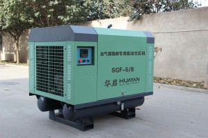 Portable Direct Drive Rotary Screw Type Compressor Diesel Engine Driven Screw Air Compressor for drilling