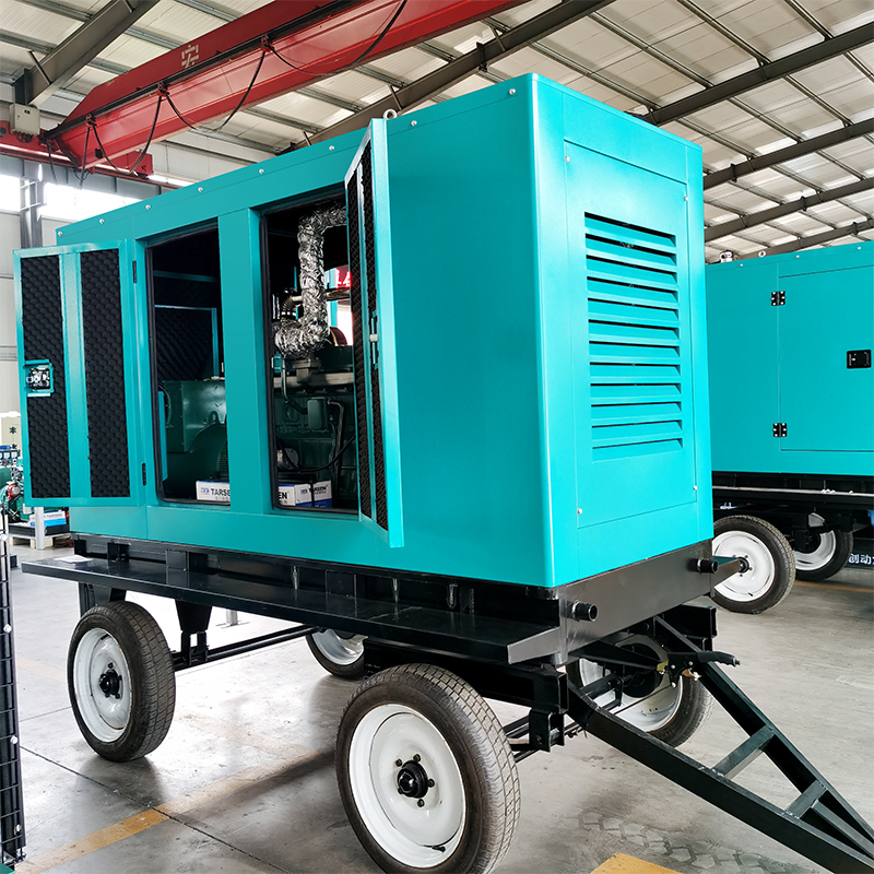 100kw silent  Trailer with weifang engine