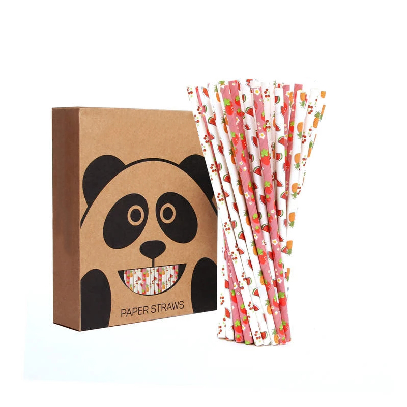 Wholesale Price China Straight Drinking Straw Paper Individual Wrapped With Customized - Custom Paper Straws – Erdong