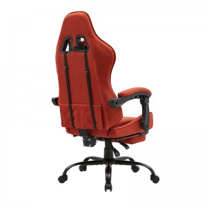 ERGODESIGN High Back Computer Chair Leather Desk Chair Racing Ergonomic Adjustable Swivel Gaming Chair with Headrest and Lumbar Support