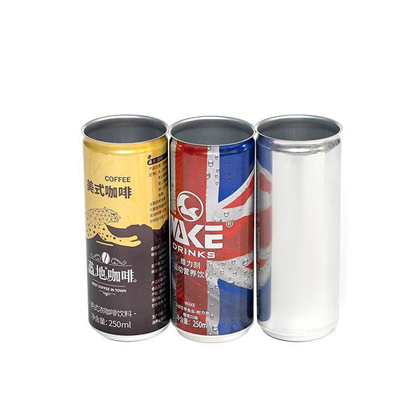Quality Inspection for 500ml(16.9oz) Beverage Cans - Aluminum can slim 250ml – Erjin