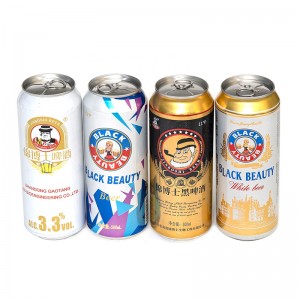 OEM 500ml 1000ml 2.3%-8% vol Alcohol canned craft beer