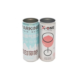 wholesale 330ML sleek printed beverage drink aluminum can