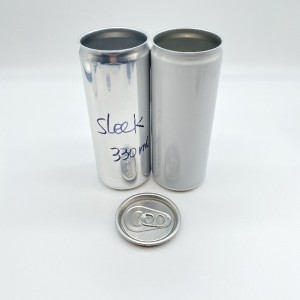 wholesale 330ML sleek printed beverage drink aluminum can